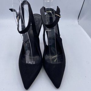 S Low Kitten Heels Pumps for Women Pointed Toe Slingback Sandals